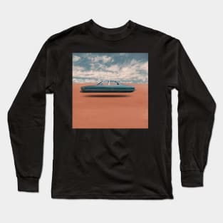 vintage car poster Long Sleeve T-Shirt